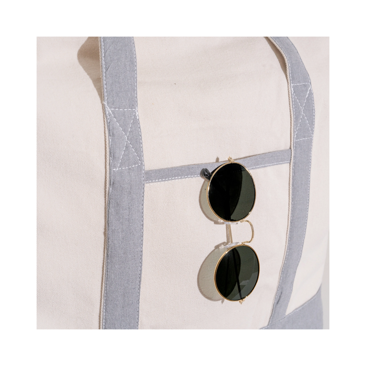 Canvas Shopping Tote Oversized
