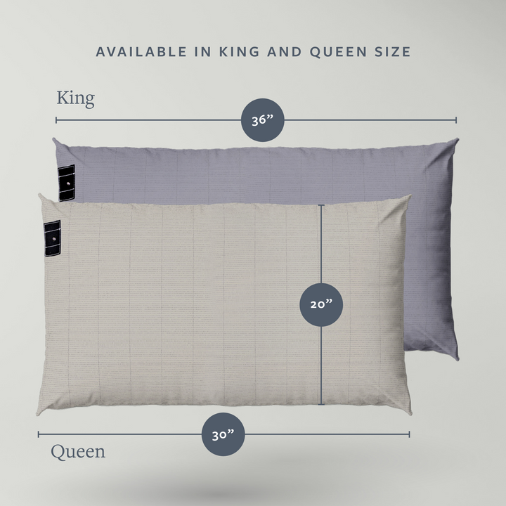 Organic Silver Fiber Grounding Pillowcase, 400TC