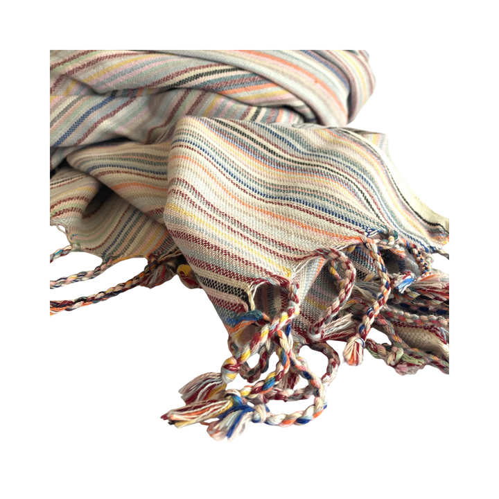Casablanca Beige Turkish Throw Blanket