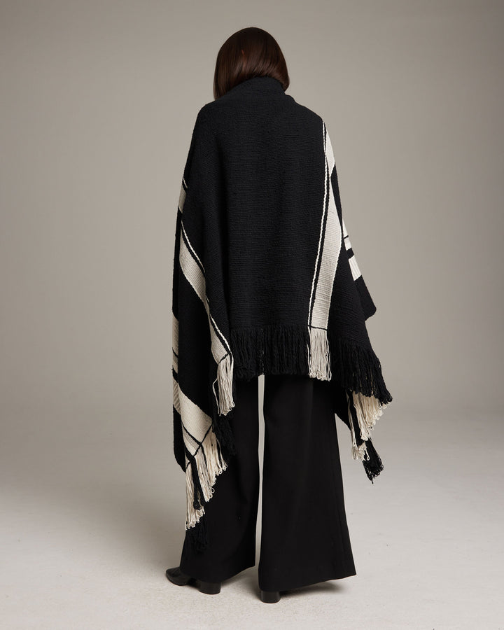 Organic Handloomed Pima Cotton Throw Blanket, Granite