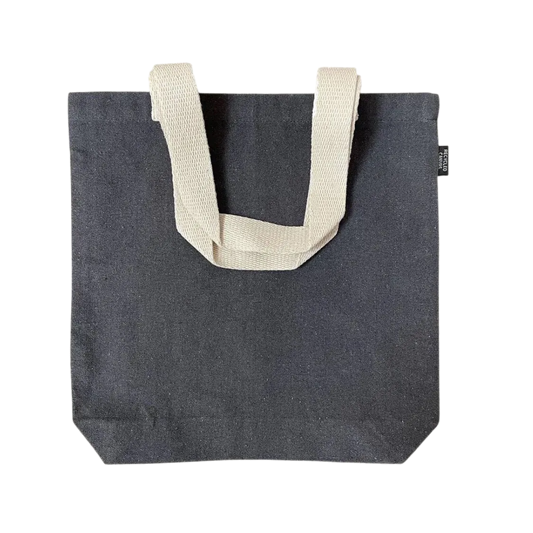 Charcoal Canvas Tote Bag