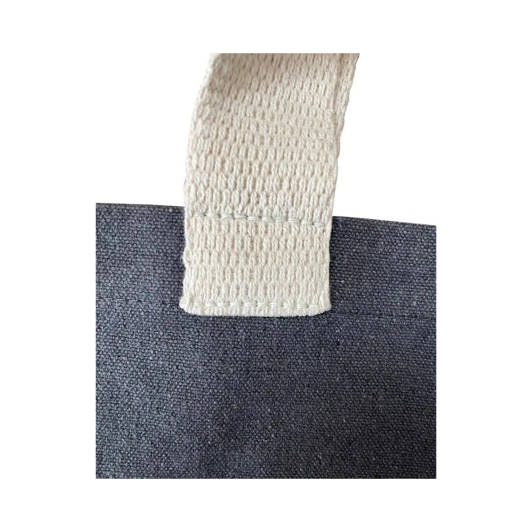 Charcoal Canvas Tote Bag