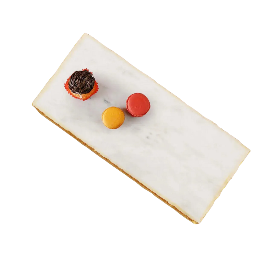 Chateau Marble Gold Foil Serving Board