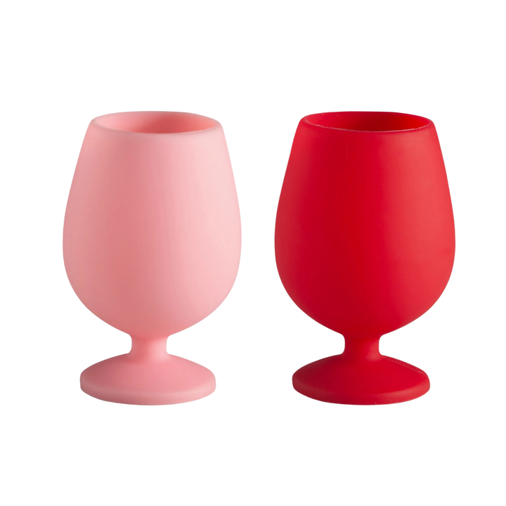 Cherry Blush Silicone Wine Glass