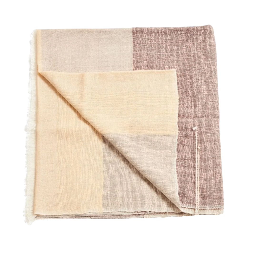 Chestnut Merino Throw Blanket