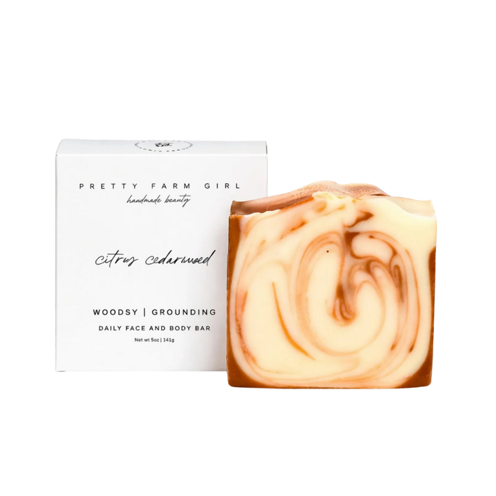 Citrus Cedarwood Goat Milk Soap Bar