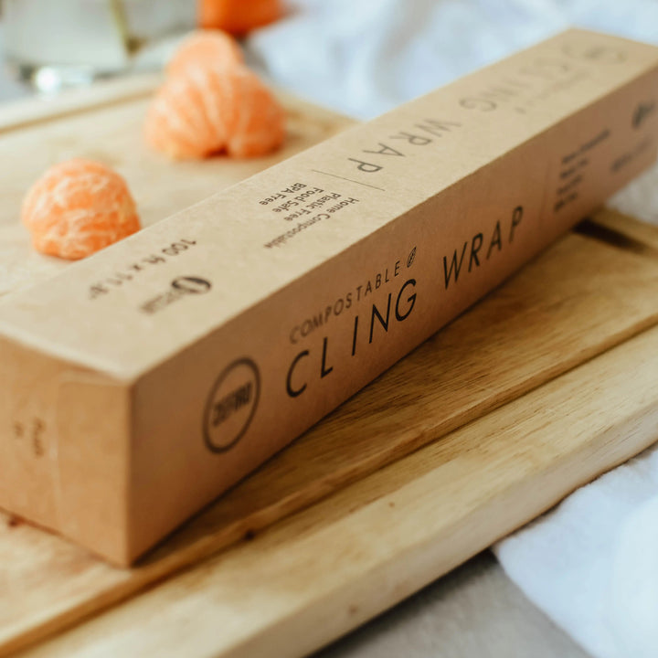 Compostable Corn Bioplastic Food Wrap, 12" x 100 Ft.