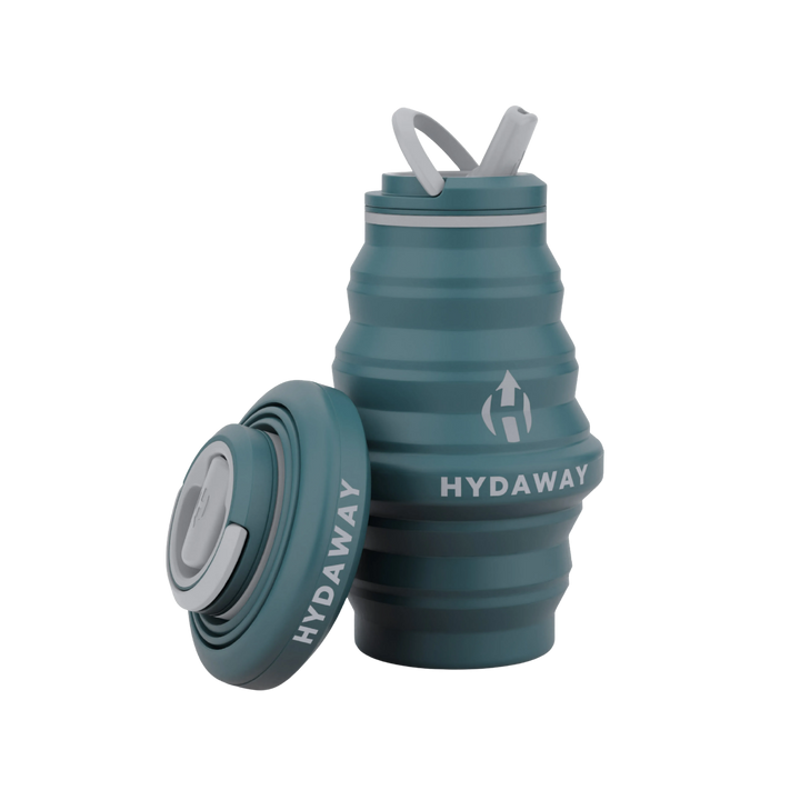 Collapsible Silicone Water Bottle 17 Oz