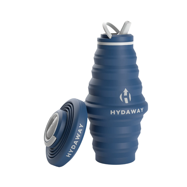 Collapsible Silicone Water Bottle 25 Oz