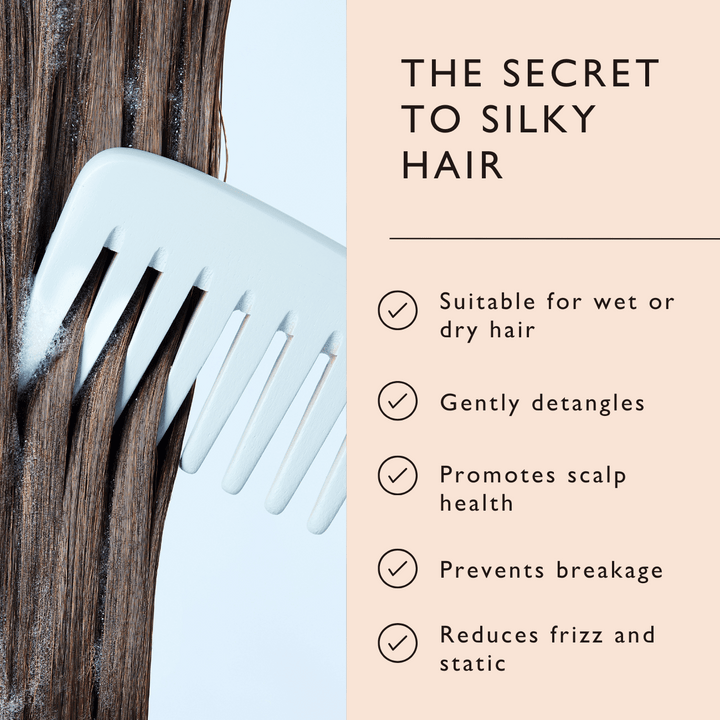 Biodegradable Bamboo Wide Tooth Comb