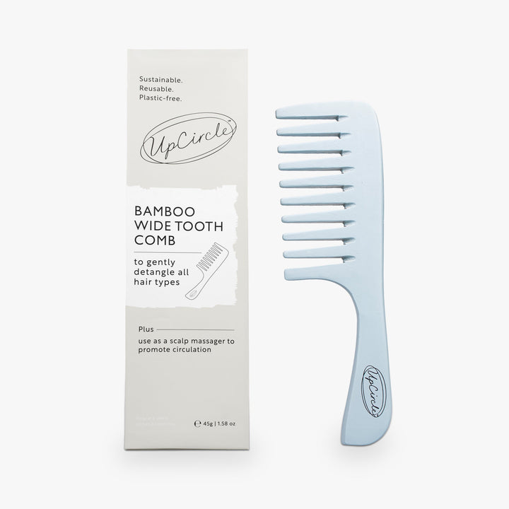Biodegradable Bamboo Wide Tooth Comb