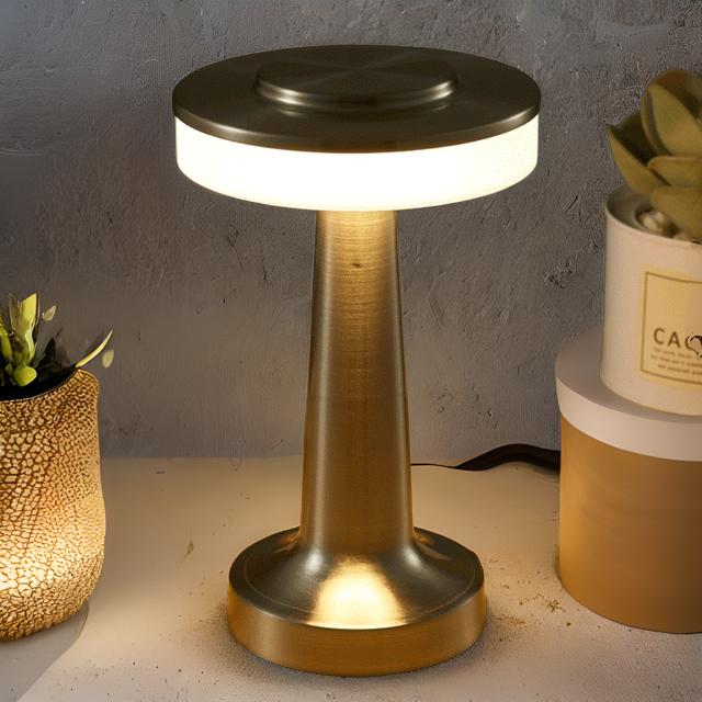 Cordless Touch Dimmer LED Lamp, 48Hr Rechargeable