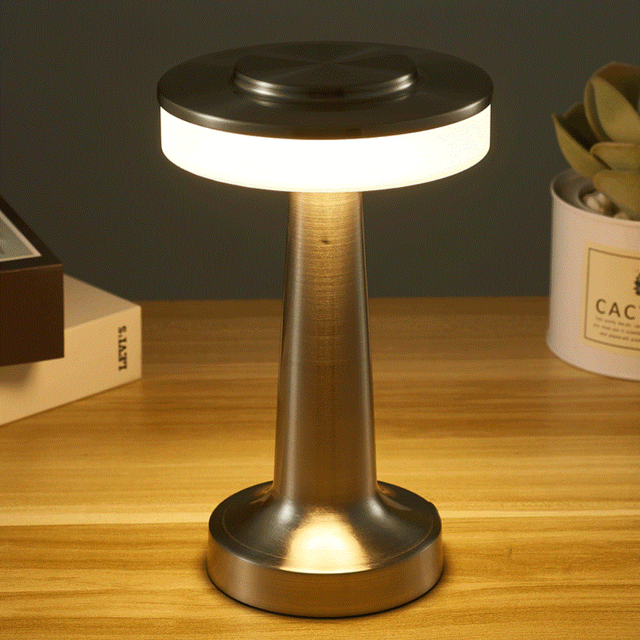 Cordless Touch Dimmer LED Lamp, 48Hr Rechargeable