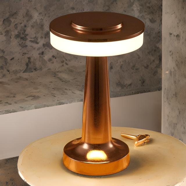 Cordless Touch Dimmer LED Lamp, 48Hr Rechargeable