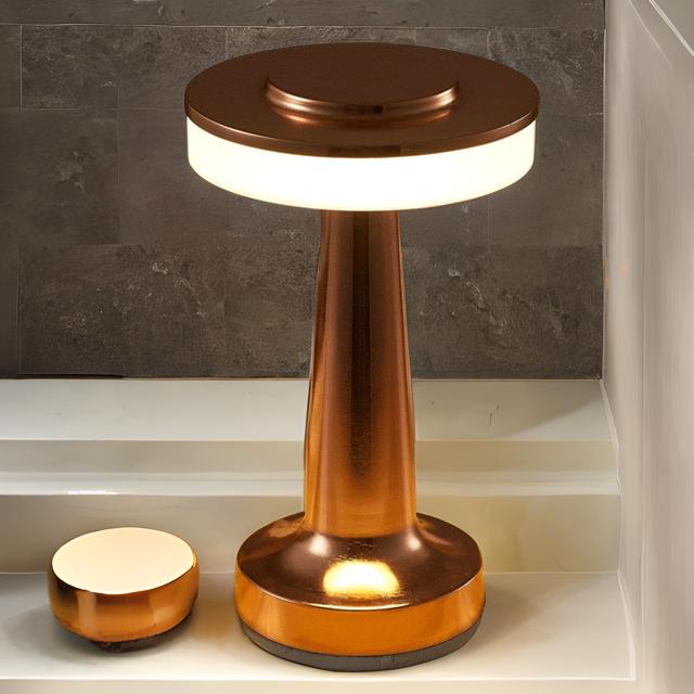 Cordless Touch Dimmer LED Lamp, 48Hr Rechargeable