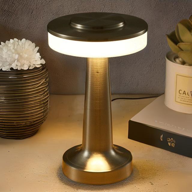 Cordless Touch Dimmer LED Lamp, 48Hr Rechargeable