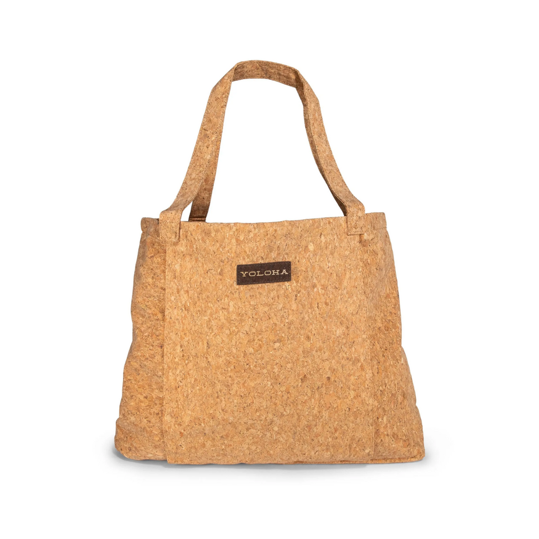 Cork Yoga Tote Bag