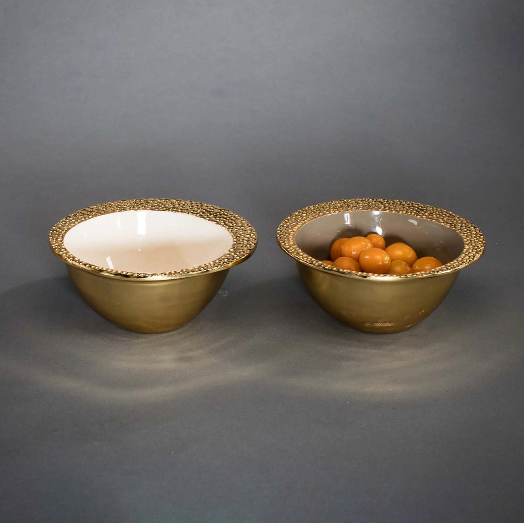 Cosmos Enamel Aluminum Soup Bowl