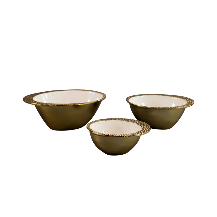 Cosmos Enamel Aluminum Soup Bowl