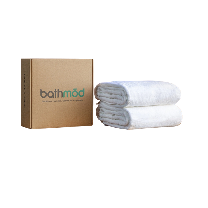 Cotton Bath Sheet Duo