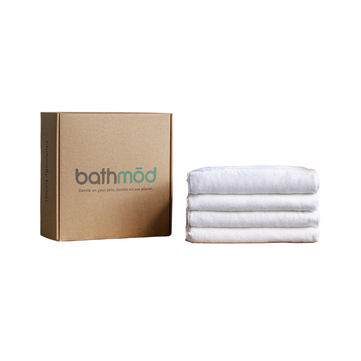Cotton Bath Towel Set Four Pack