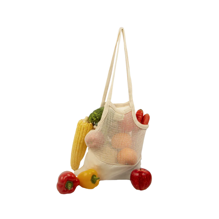 Cotton Mesh Market Tote