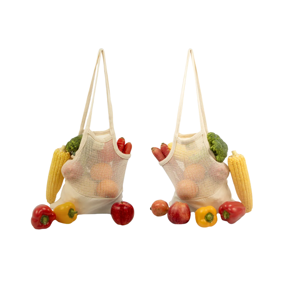 Cotton Mesh Market Tote