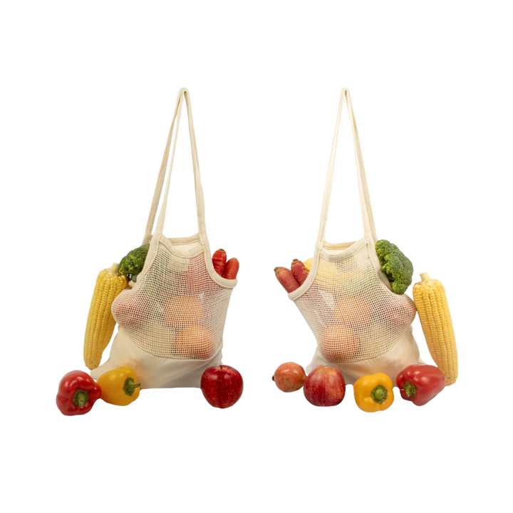 Cotton Mesh Market Tote