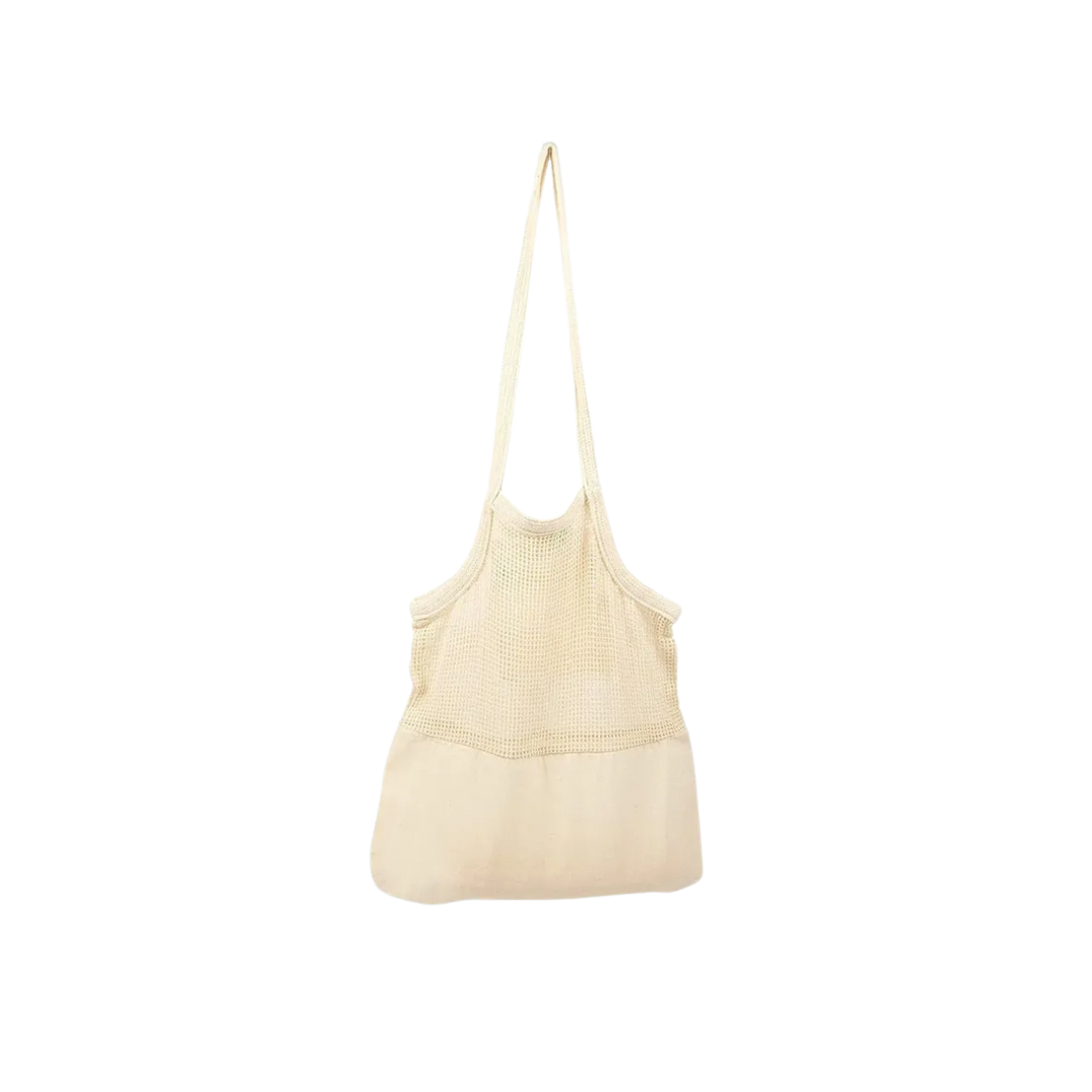 Cotton Mesh Market Tote
