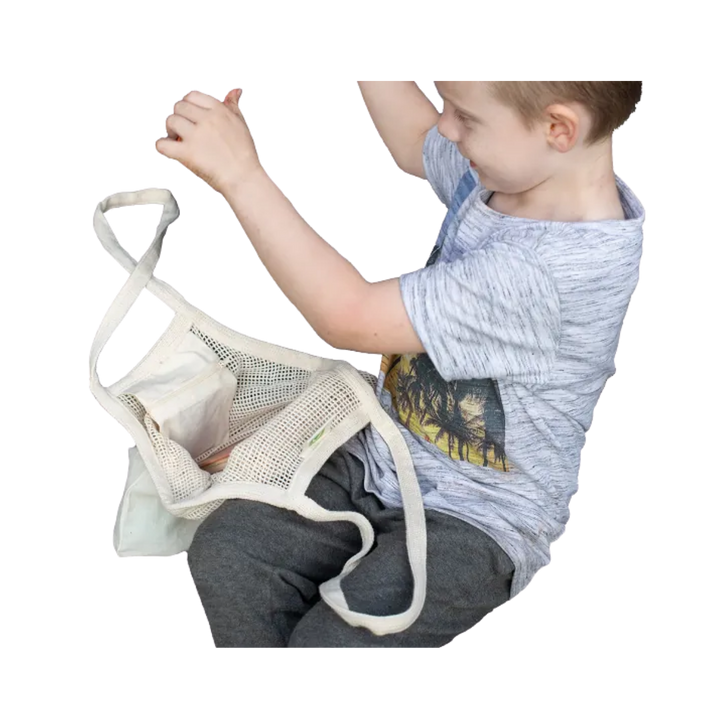 Cotton Mesh Market Tote