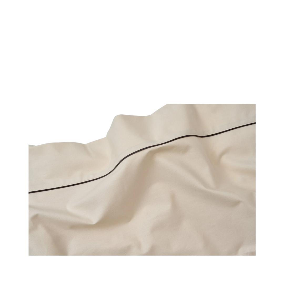 Cotton Piping Bed Sheet Set