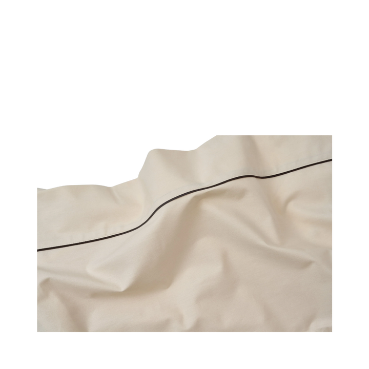 Cotton Piping Bed Sheet Set