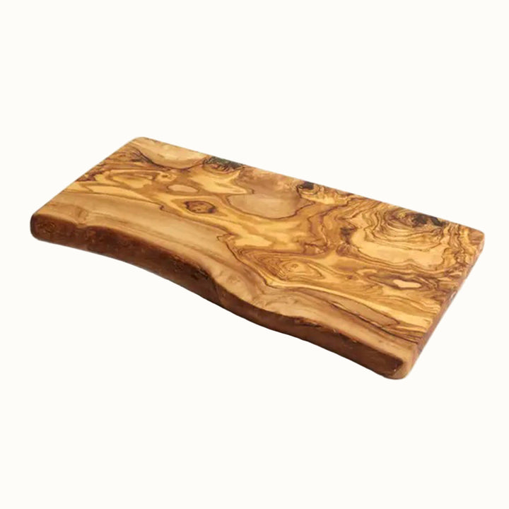 Handcrafted Live Edge Olive Wood Cutting Board