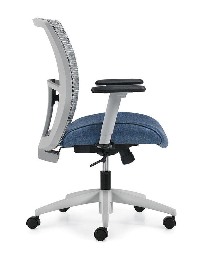Weight-Sensing Ergo MidBack Chair