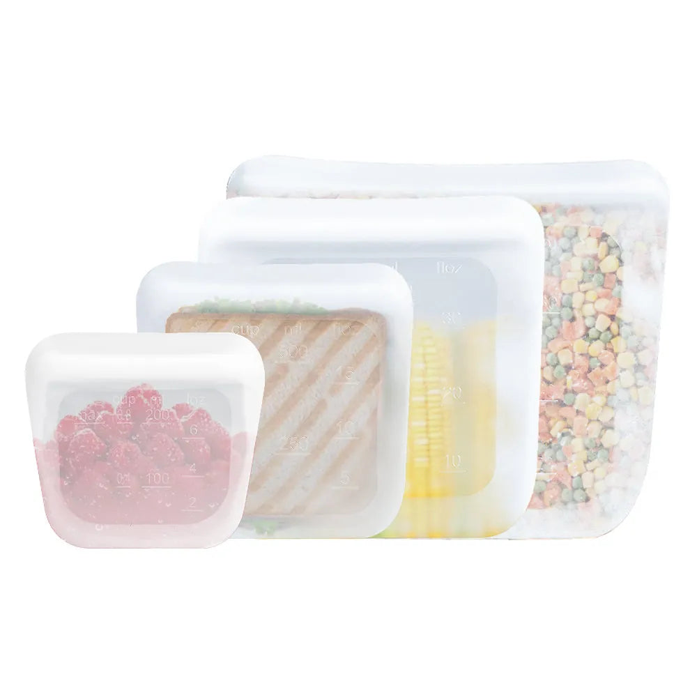 Silicone Food Storage Bag Set