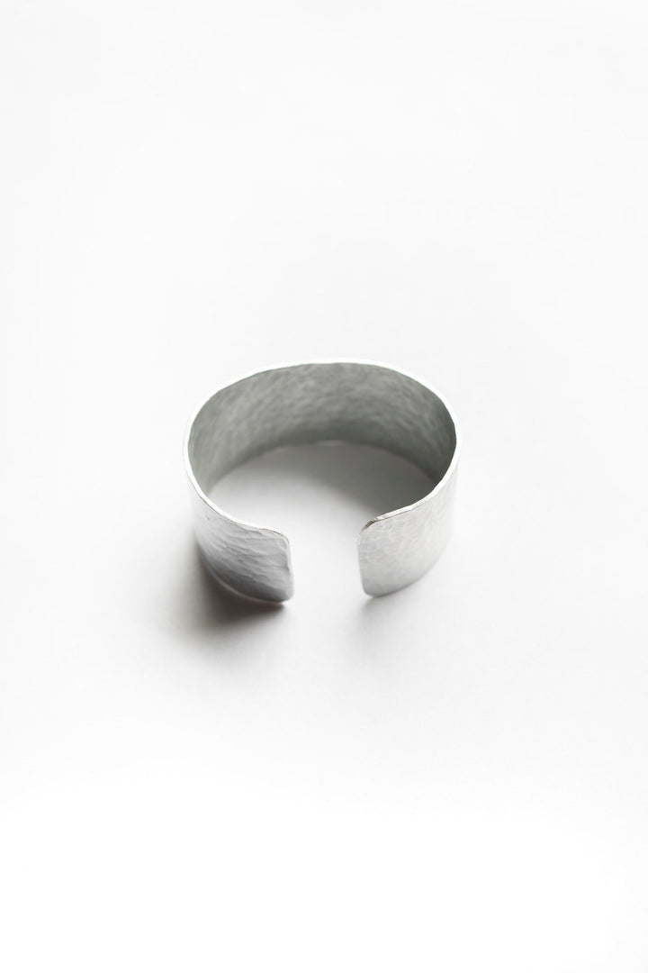 Handcrafted Recycled Aluminum Adjustable Cuff