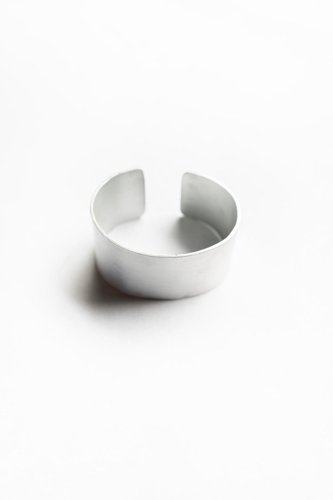 Handcrafted Recycled Aluminum Adjustable Cuff