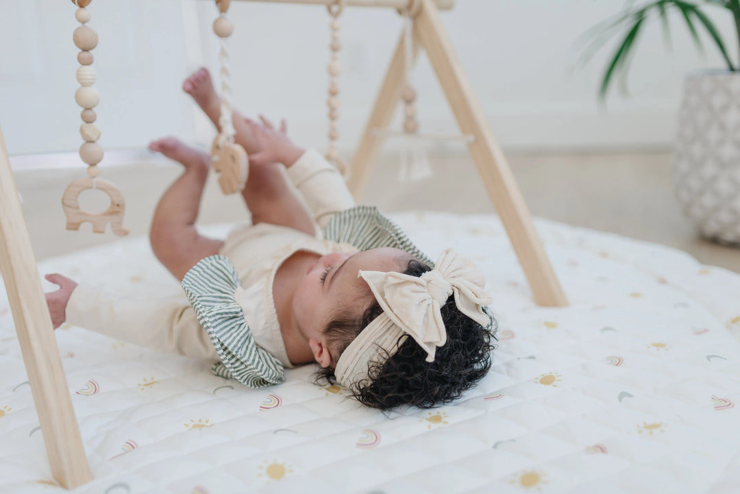 Baby Wooden Gym Sensory Play Set