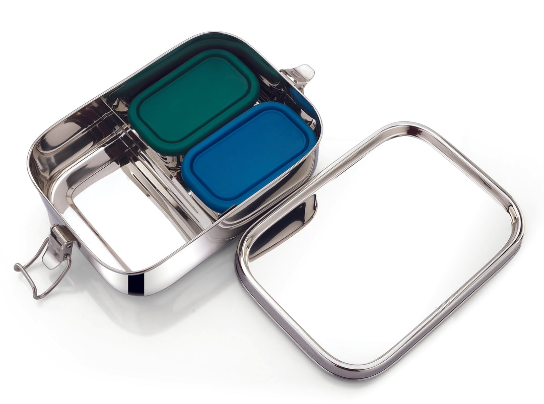 Leakproof Stainless Steel Bento Box, 47 oz.