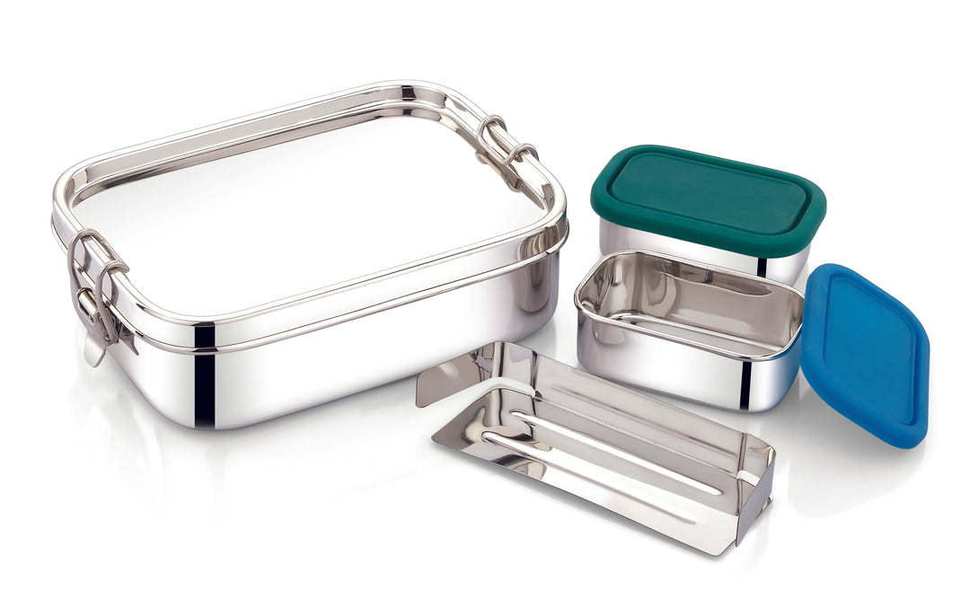 Leakproof Stainless Steel Bento Box, 47 oz.