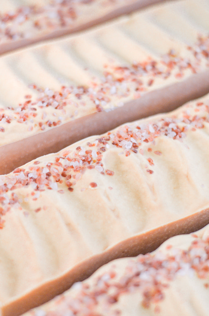 Handcrafted Probiotic Goat Milk &amp; Pink Salt Bar Soap, 4.5 oz.