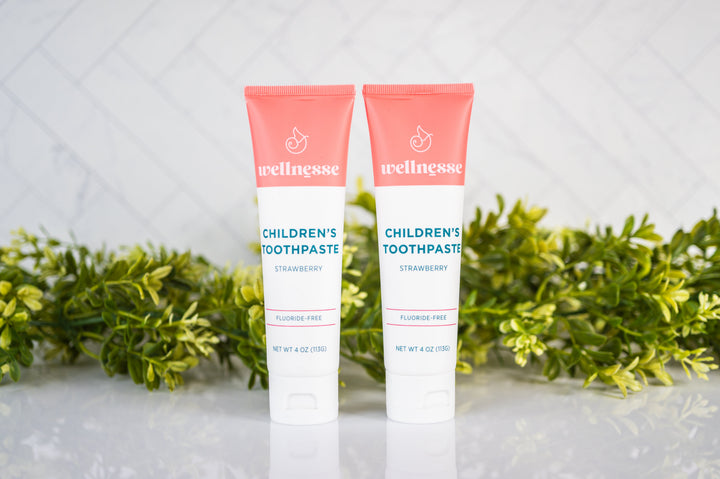 Non-Toxic Fluoride-Free Kids Strawberry Oral Care, 2 Ct.