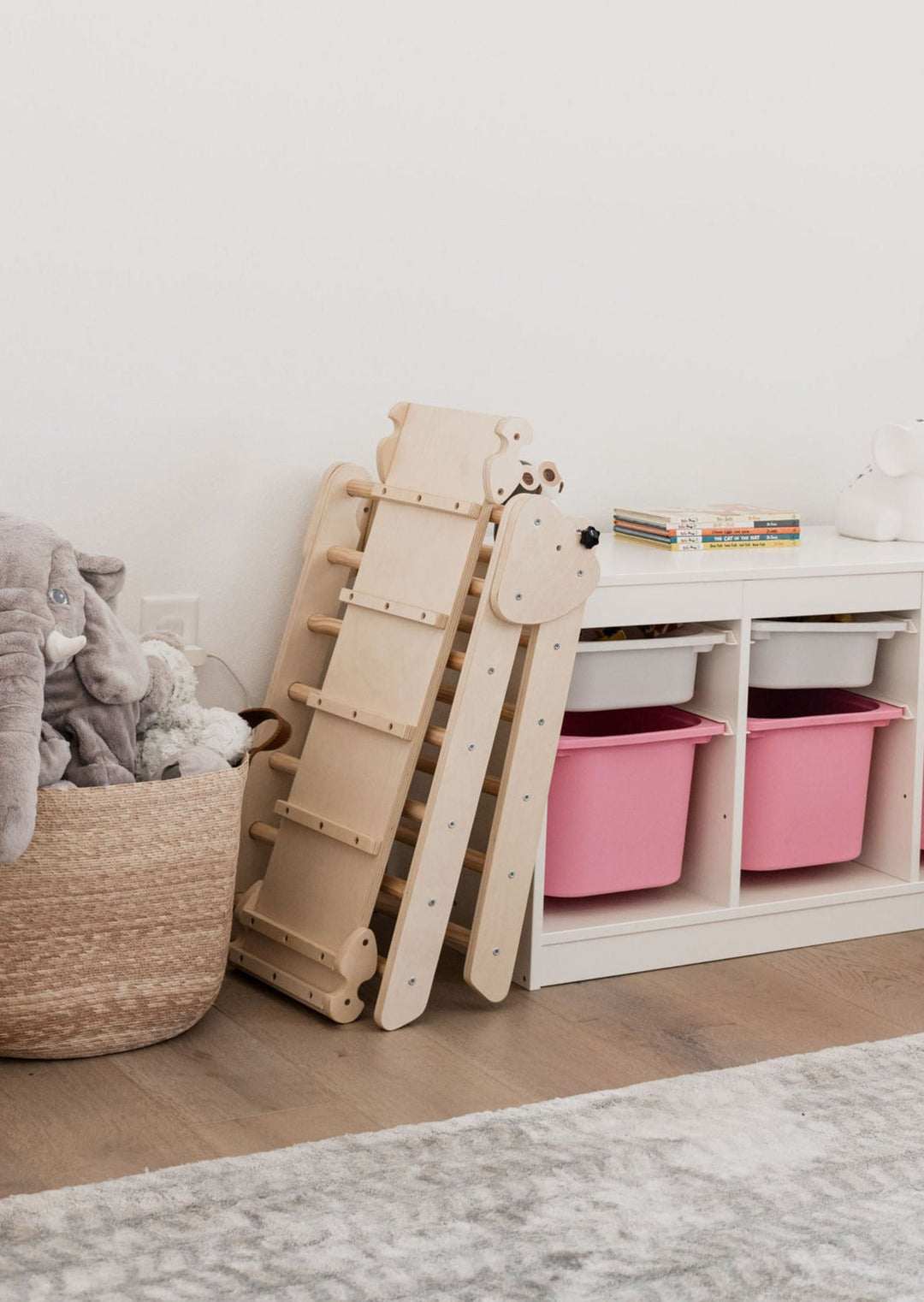 Foldable Wooden Pikler Climber Toy