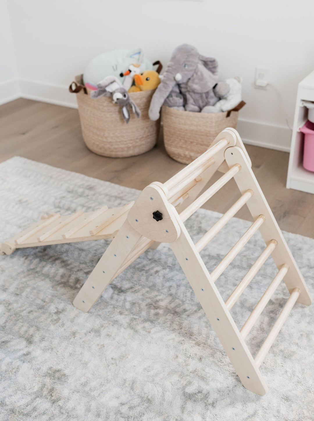Foldable Wooden Pikler Climber Toy
