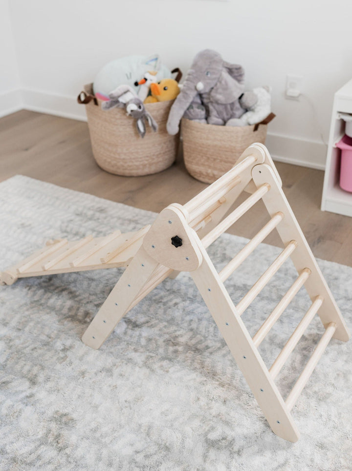 Foldable Wooden Pikler Climber Toy
