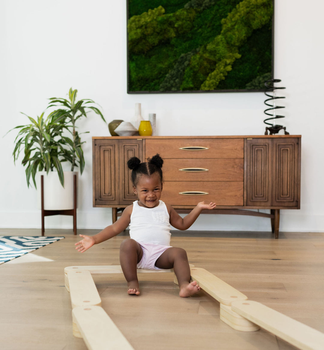 Montessori Wooden Balance Beam, 12 Ct.