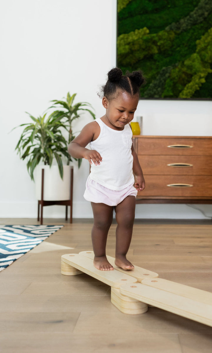 Montessori Wooden Balance Beam, 12 Ct.