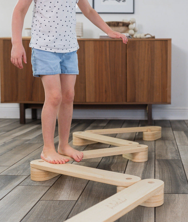 Montessori Wooden Balance Beam, 12 Ct.