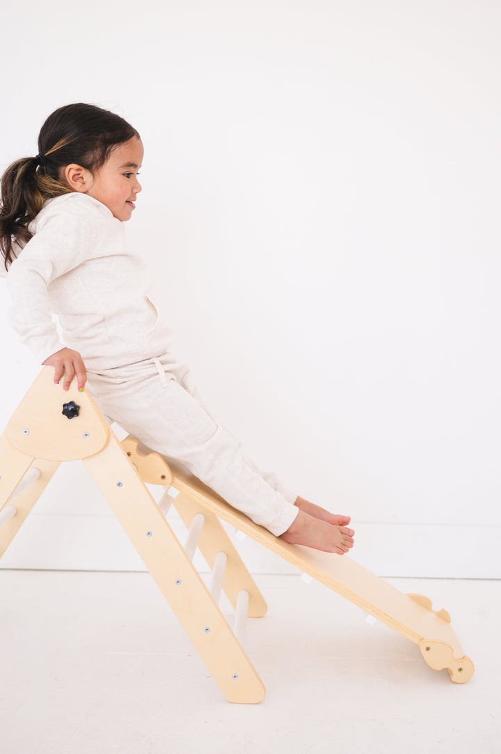 Foldable Wooden Pikler Climber Toy