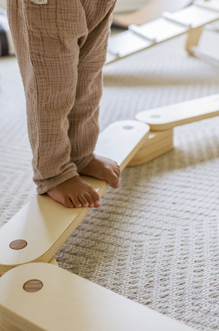 Montessori Wooden Balance Beam, 12 Ct.
